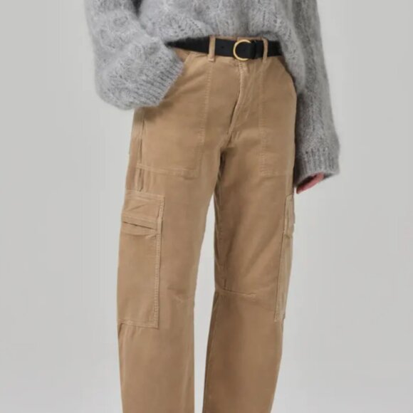 NWT Citizens of Humanity MARCELLE cargo cropped pants - size 30 & 32 - Picture 1 of 5